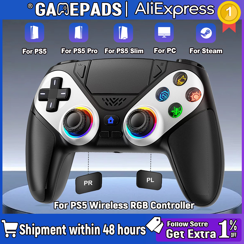 Gaming Console Bluetooth - Wireless For PS5 Controller Gaming PS5