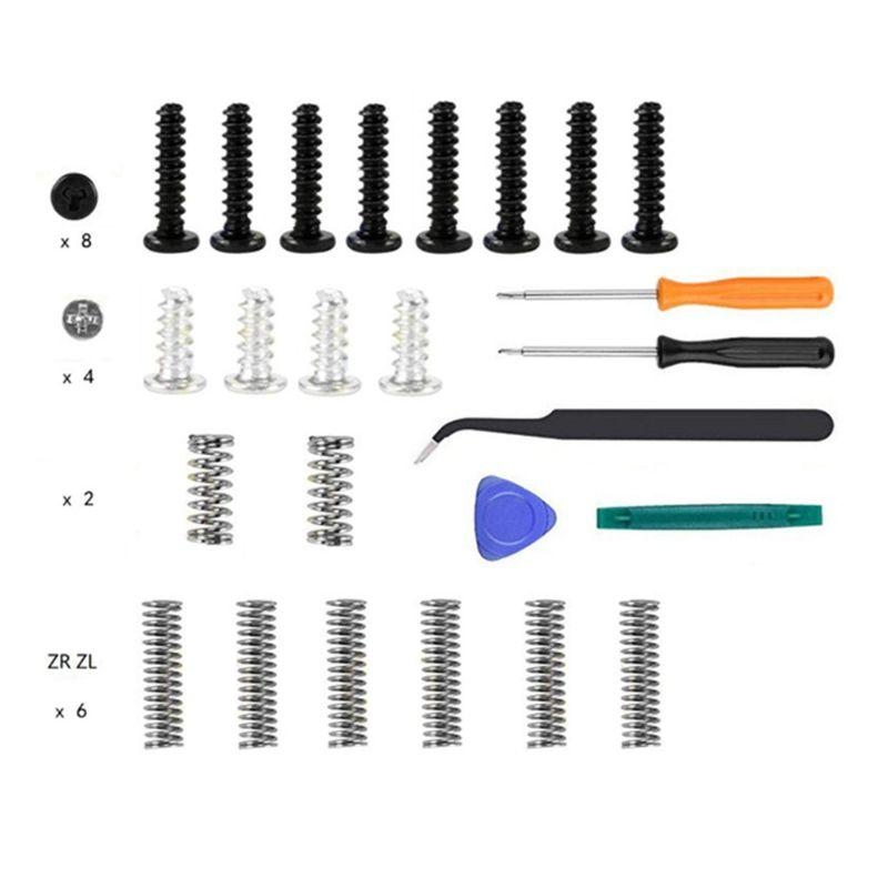 Nintendo Switch Case - Replacement Full Set Screw Screws Springs