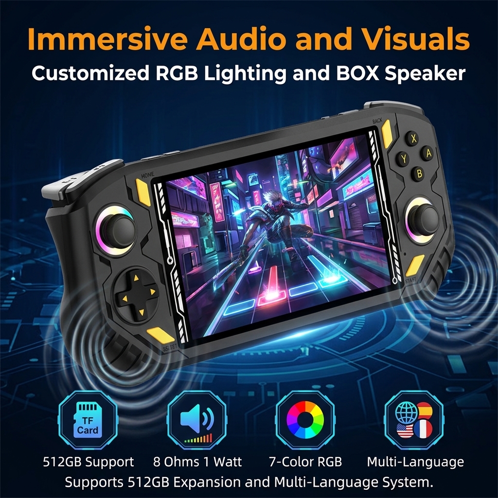 Gaming Console Picture - RG56 Pro Mini Retro Gaming Console