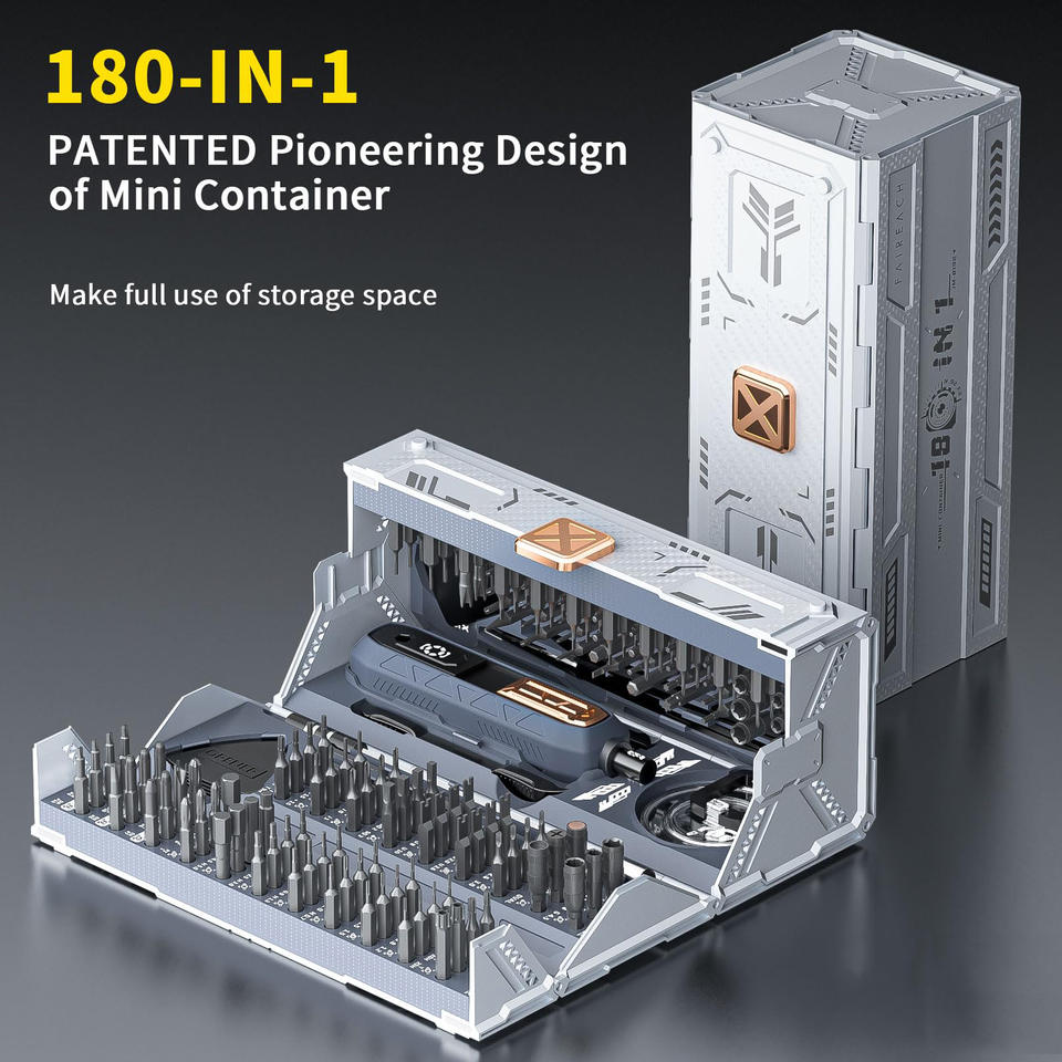Gaming Console Picture - JAKEMY 180-in-1 Magnetic Screwdriver Toolkit |