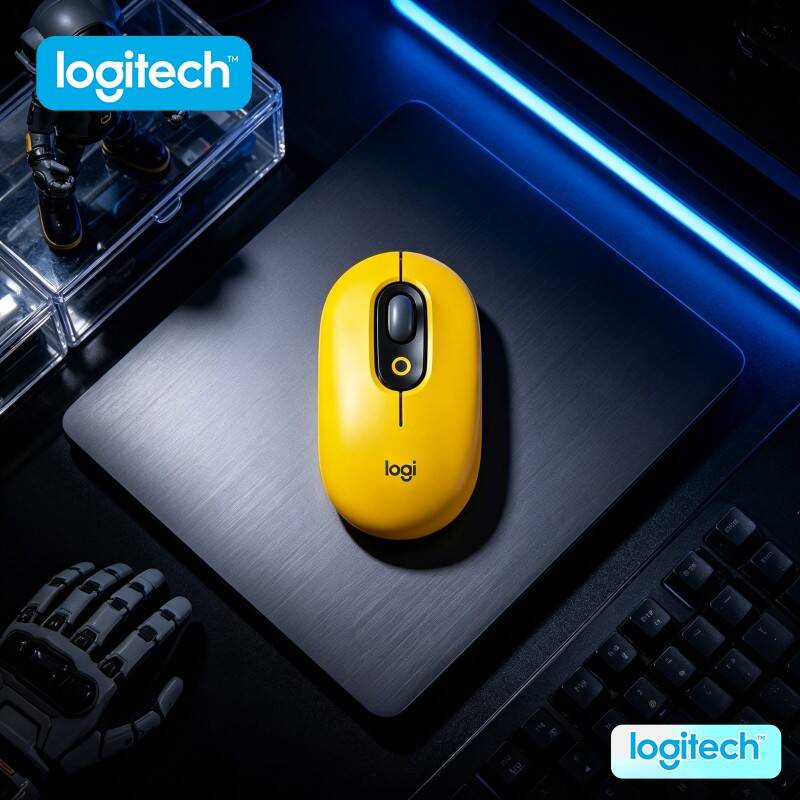 Gaming Console Logitech - Eco-Friendly Logitech M350 POP Mouse Recycled