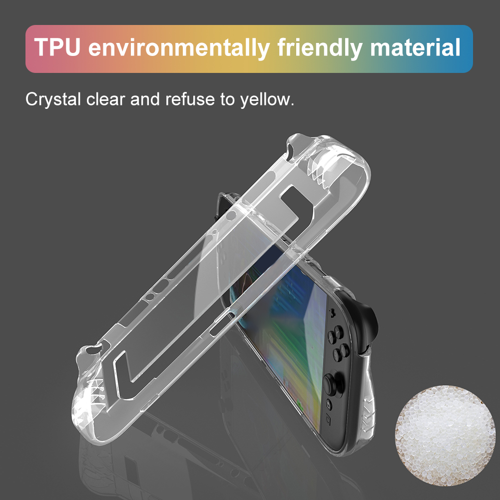 Nintendo Switch Case - 1/2/3Pcs Transparent TPU Case for Nintendo