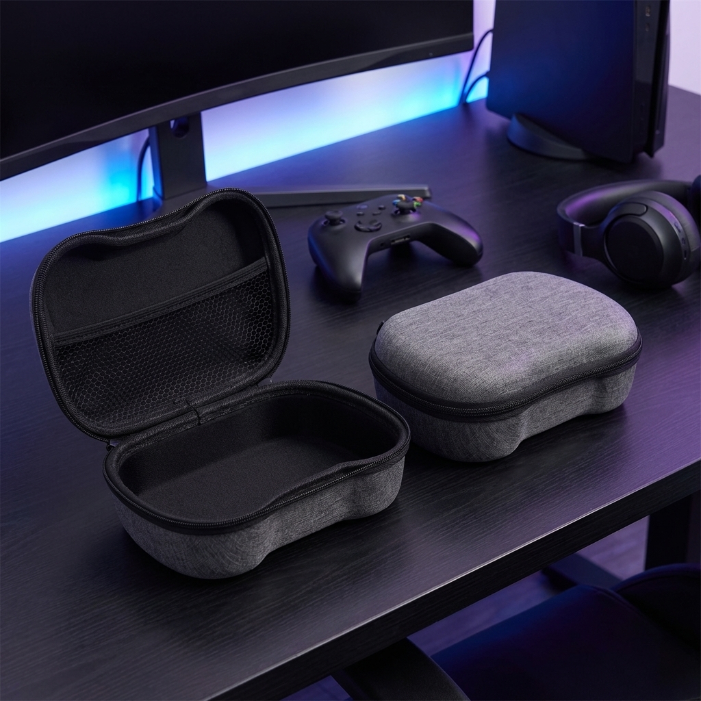 Gaming Console Cabinet - Game Controller Storage Case for PS5/XBOX/PS4