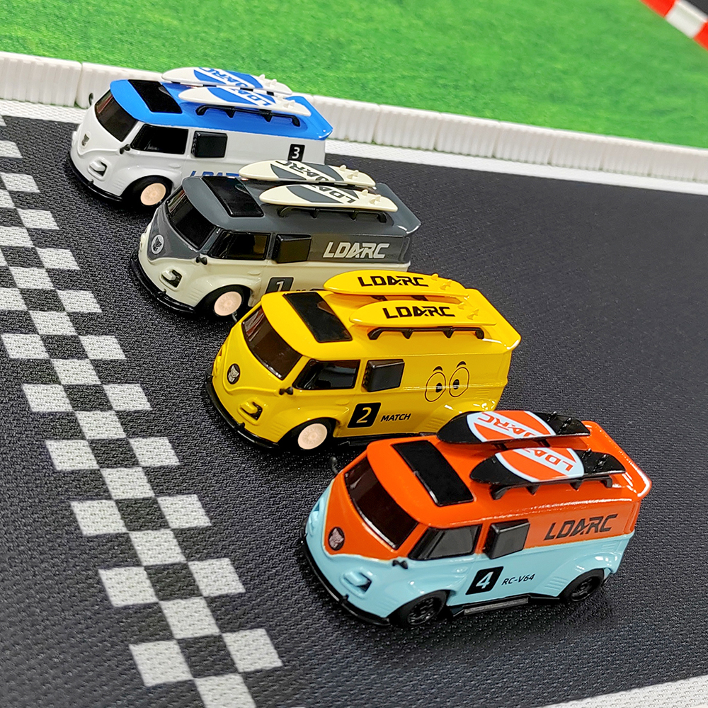 Gaming Console In Car - 1:64 LDARC V64 Mini Remote Control