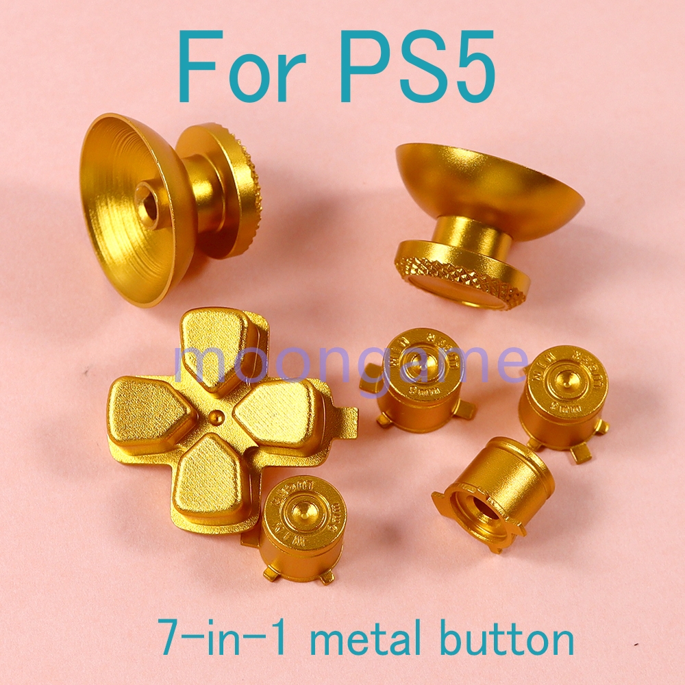 Gaming Console Stand - 1set Replacement Metal Analog Thumbsticks Caps