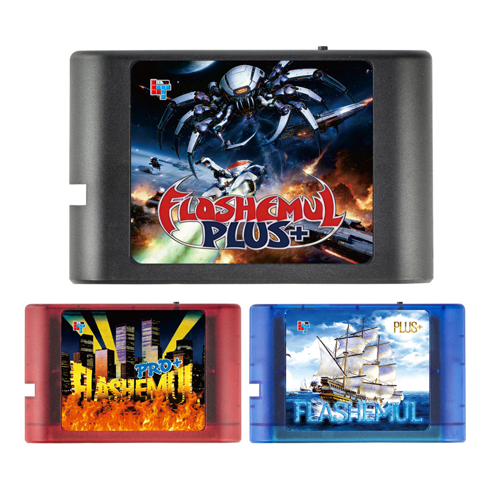 Gaming Console Driving - FLASHEMUL EDMD V1 Pro Cart MD