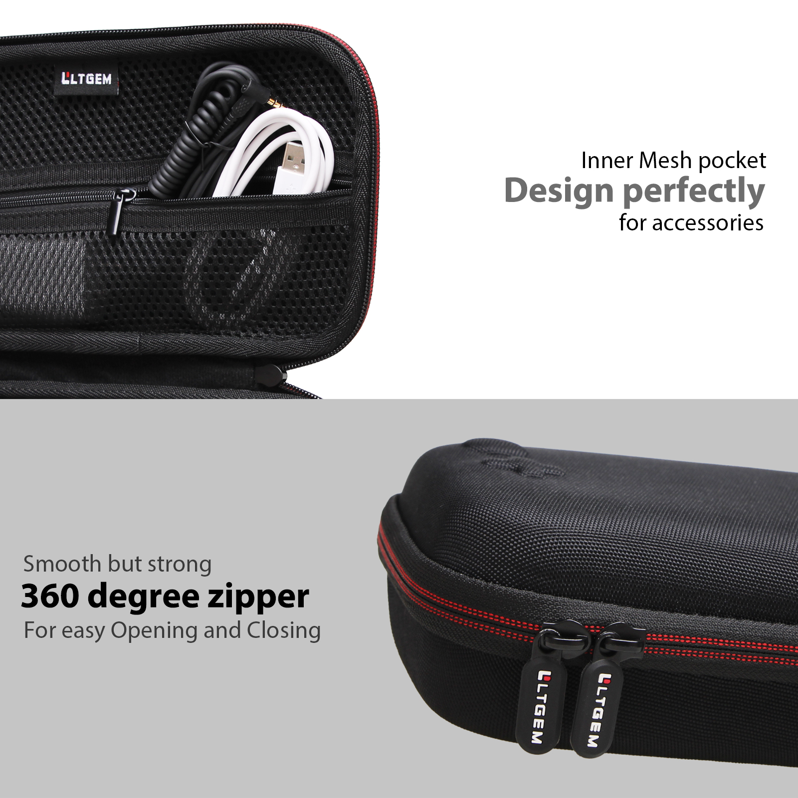LTGEM Eva Hard Case for Logite - Gaming Console Logitech review and price