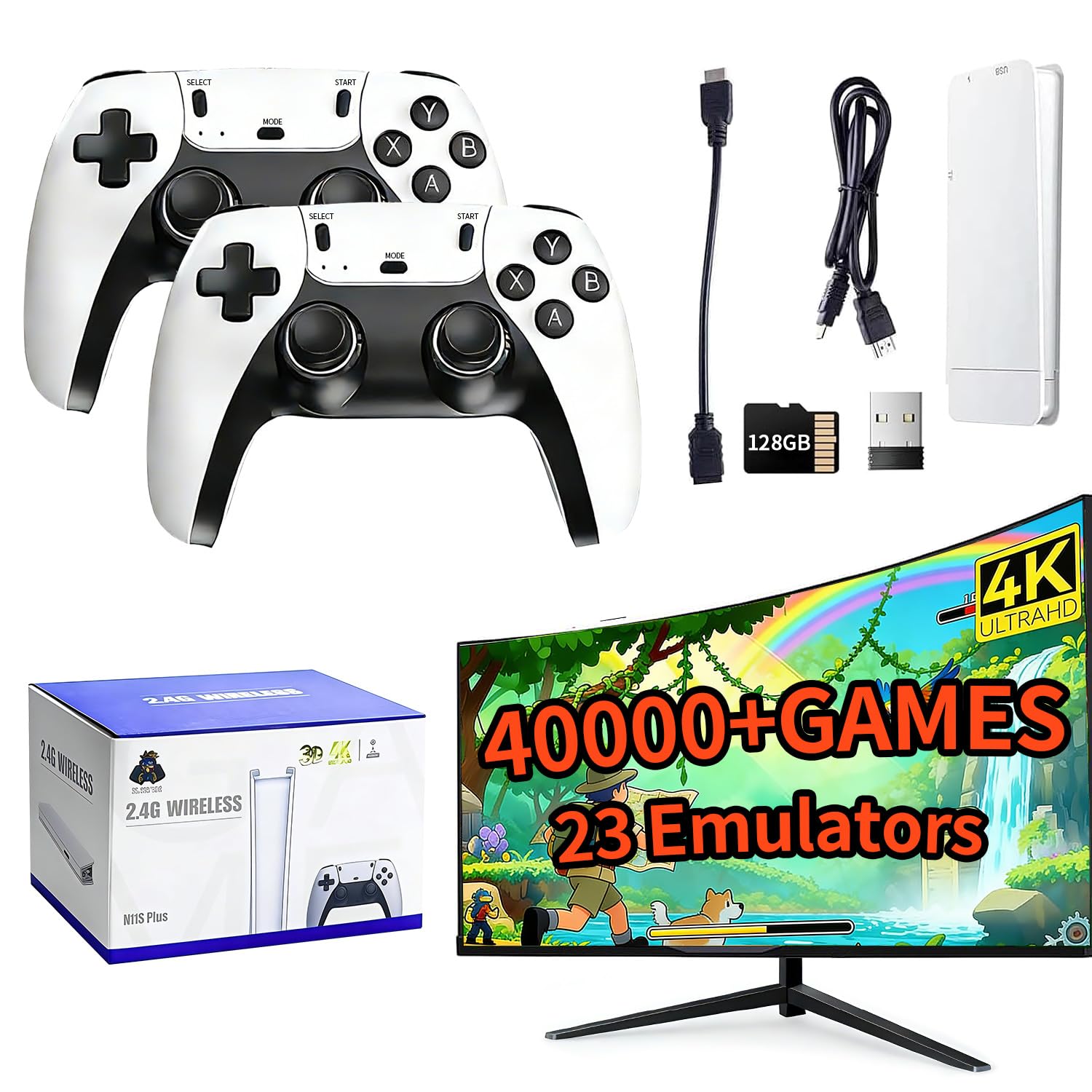 2026 Retro Gaming Console, 4K  - Gaming Console In 2026 review and price