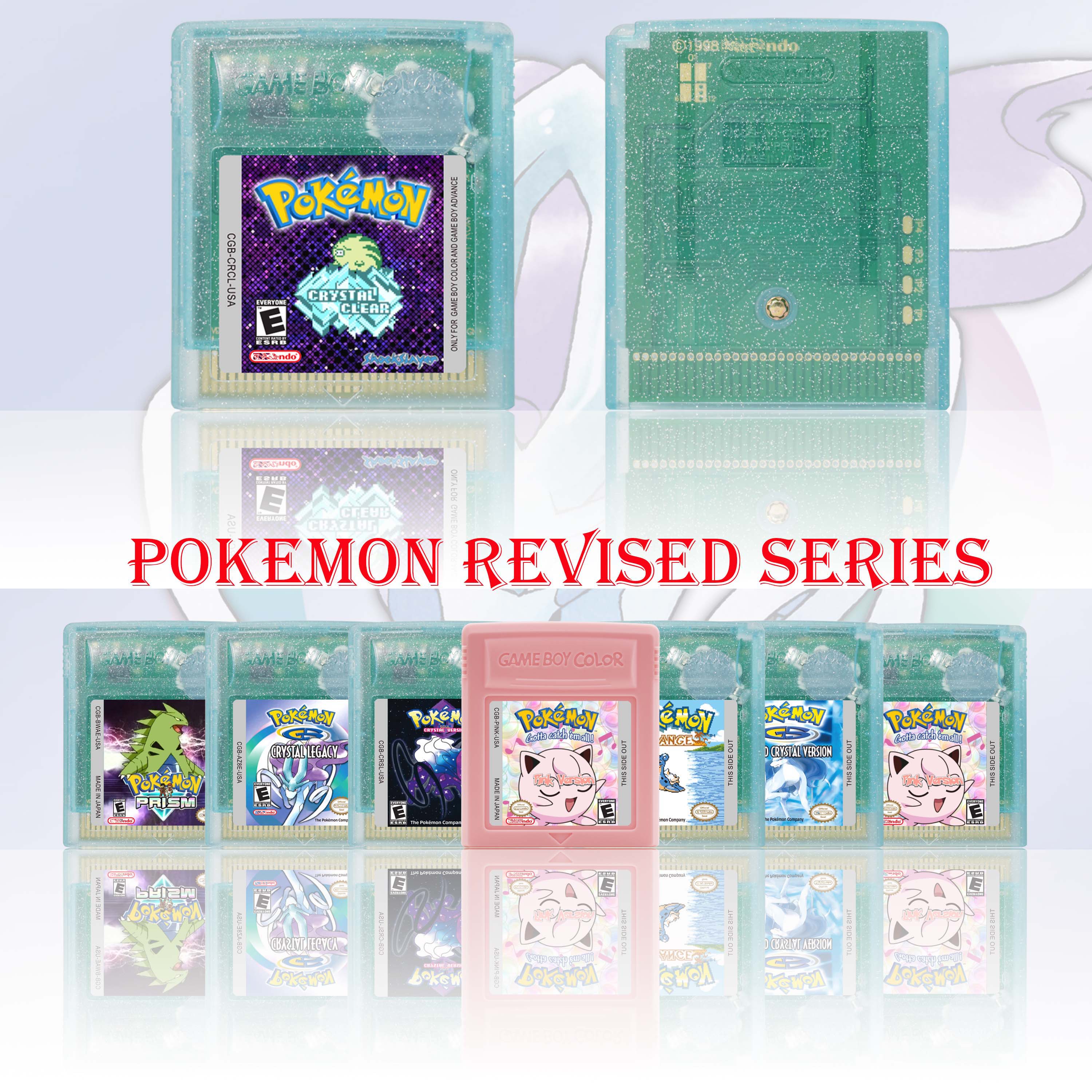 Pokemon Crystal Clear/Orange/P - Gaming Console High Quality review and price