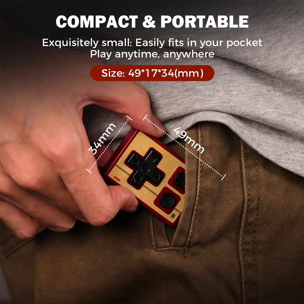 IINE Mini Controller for iOS A - Gaming Console Bluetooth review and price