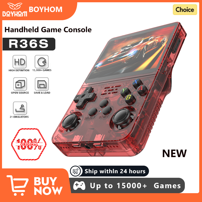NEW R36S Retro Handheld Game C - Gaming Console Kids review and price