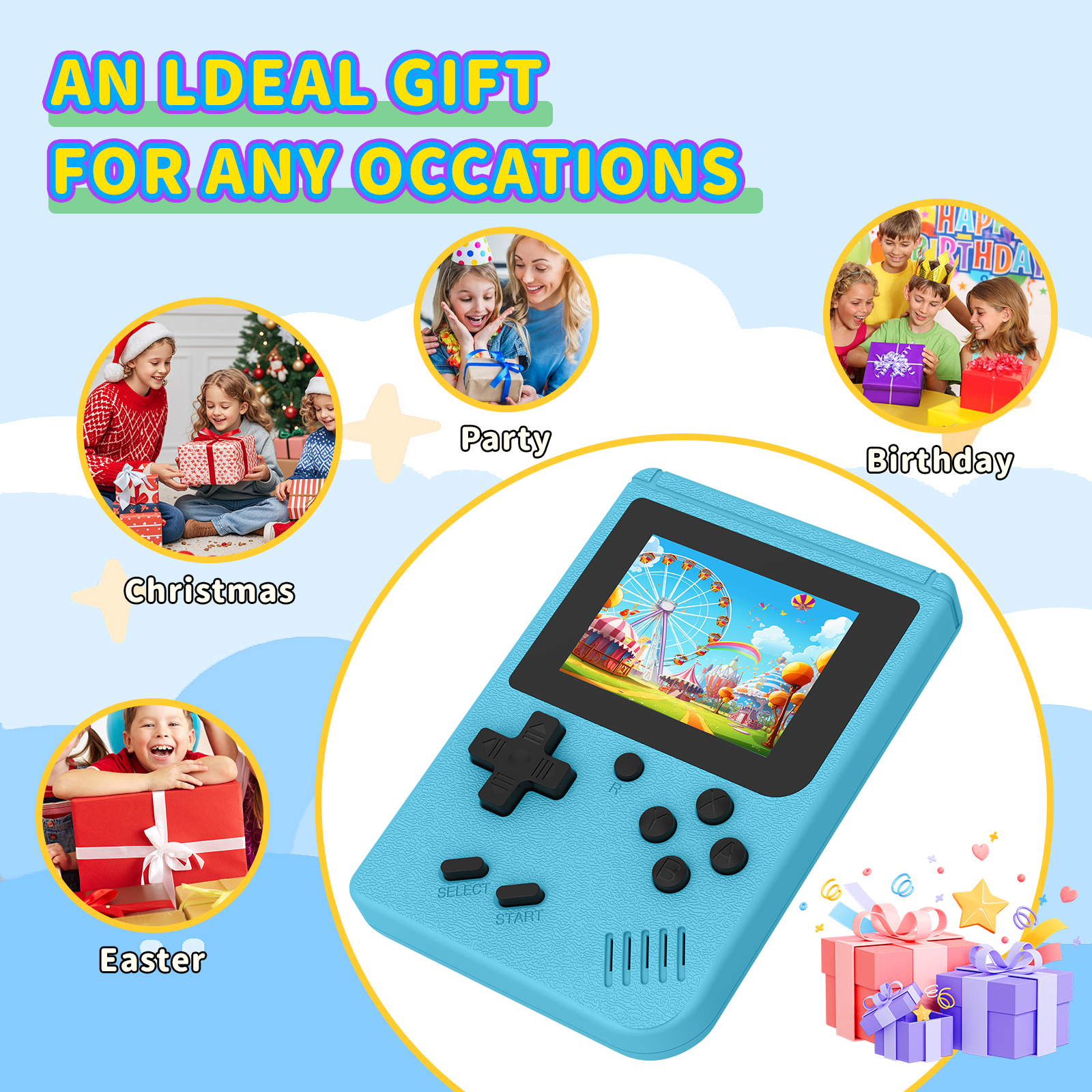 Retro Portable Mini Handheld V - Gaming Console Kids review and price