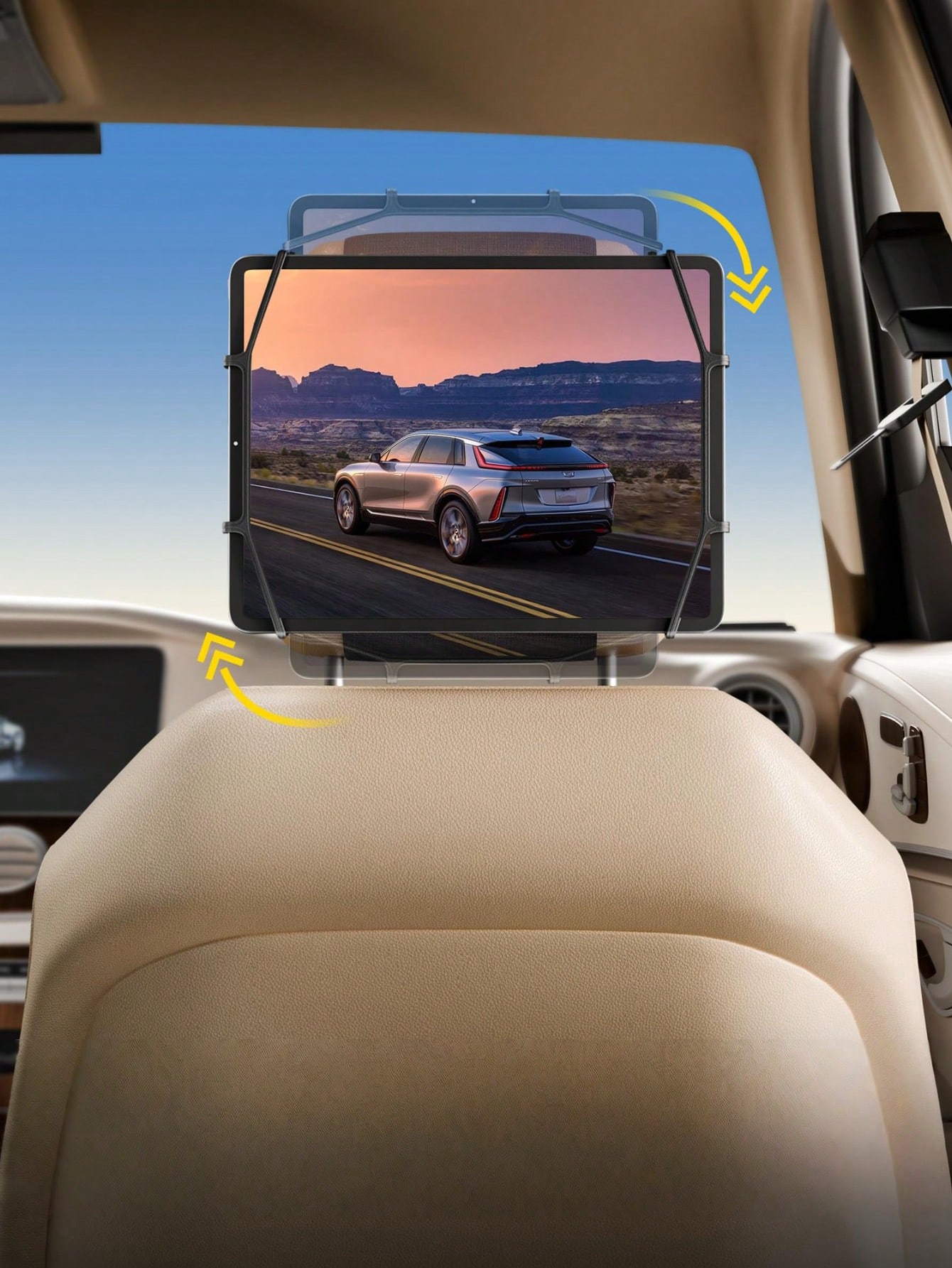 Car Headrest Tablet Holder – 3 - Gaming Console In Car review and price