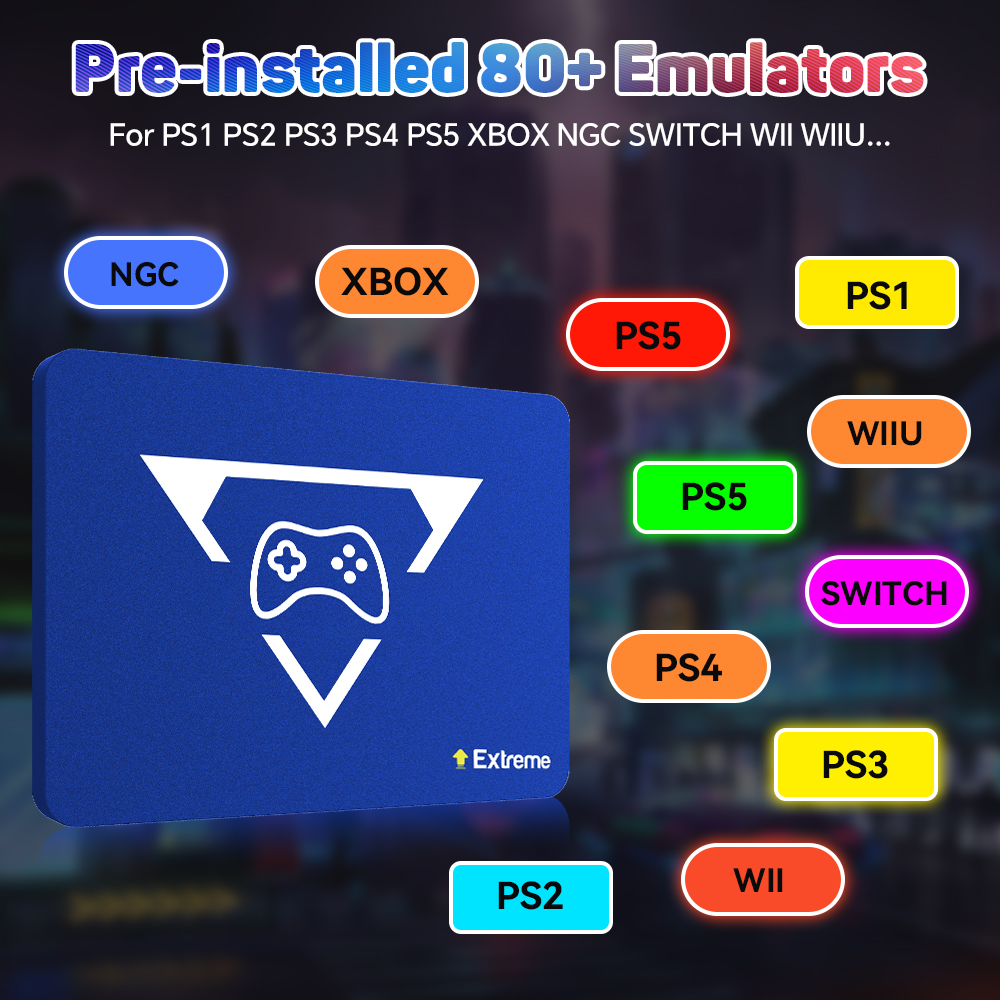 2TB Gaming Emulation Hard Driv - Gaming Console Driving review and price