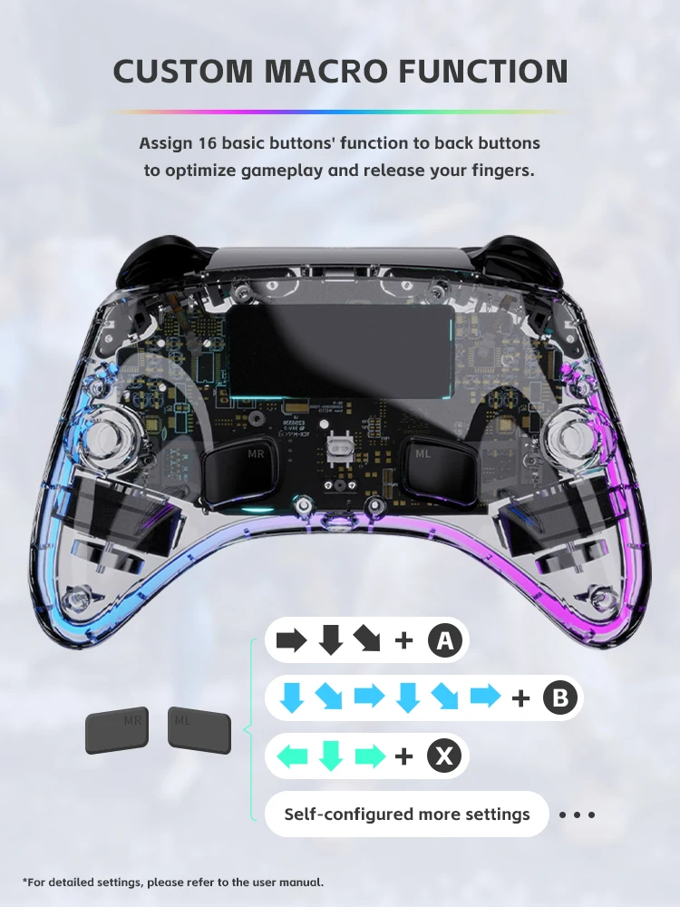 DATA FROG Portable Transparent - Gaming Console Bluetooth review and price