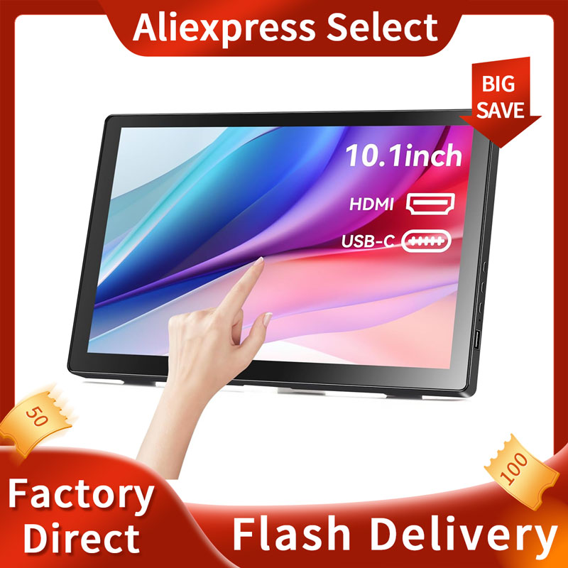 Small Touchscreen Monitor 10.1 - Gaming Console App review and price