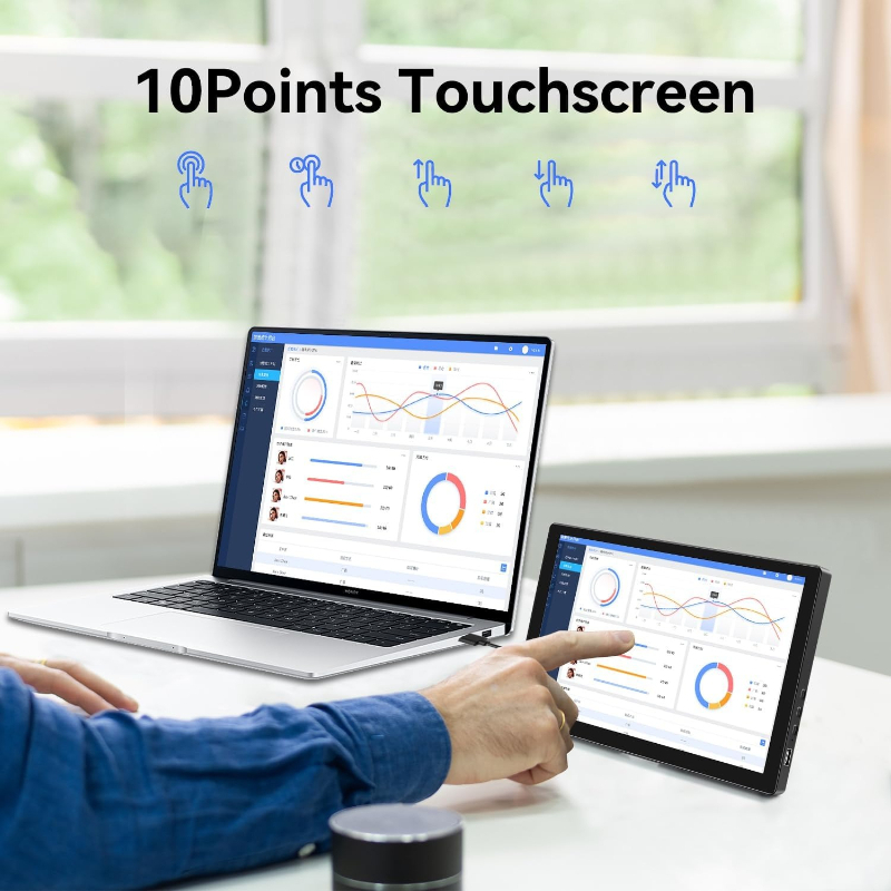 Small Touchscreen Monitor 10.1 - Gaming Console App review and price