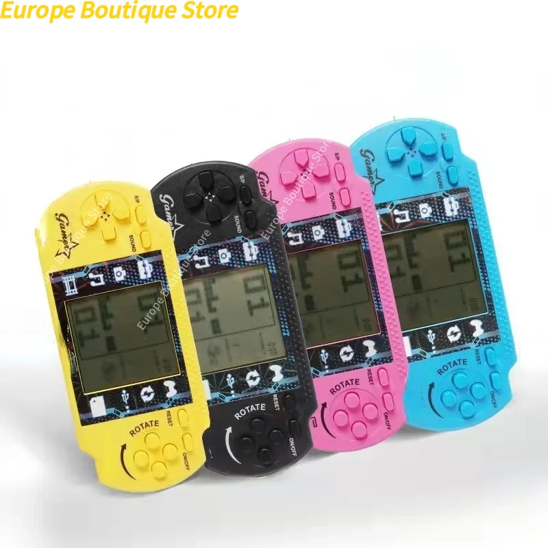 Retro Handheld Block Game Mach - Gaming Console Kids review and price