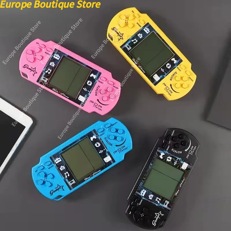 Retro Handheld Block Game Mach - Gaming Console Kids review and price