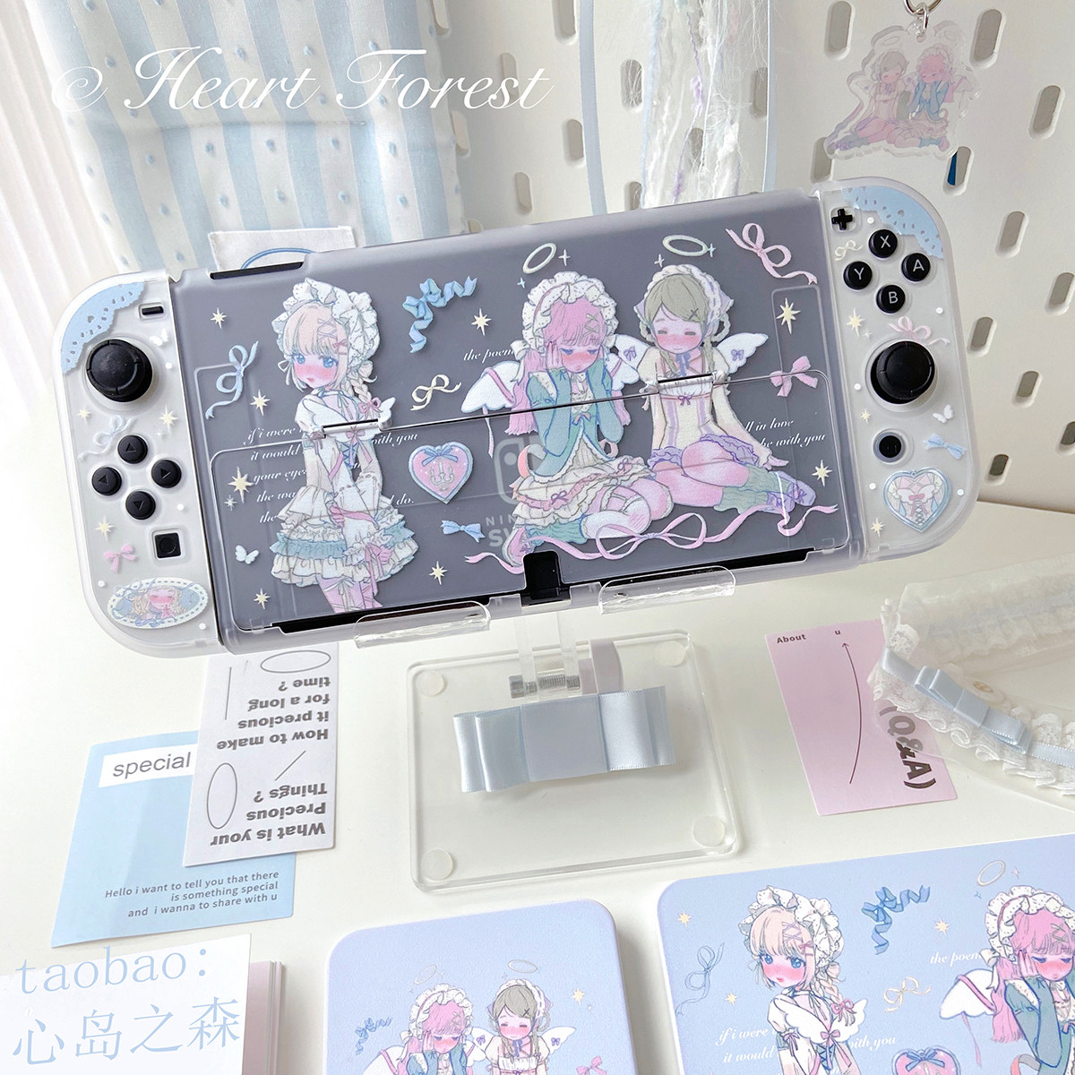 Heart Forest Switch 2 Oled NS1 - Nintendo Switch Case review and price