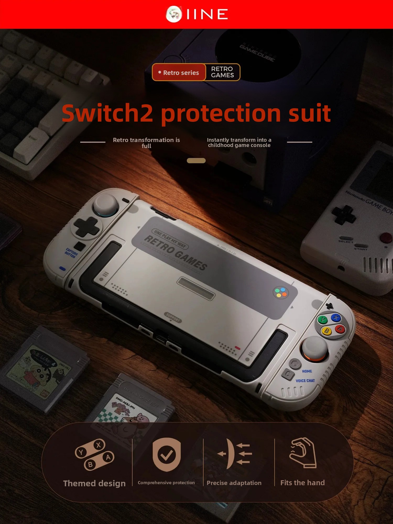 IINE Protective Suits Hard She - Nintendo Switch Case review and price