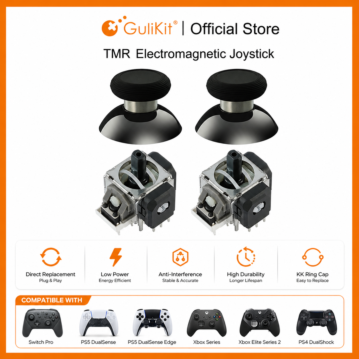 GuliKit TMR Joystick with Stic - Gaming Console Stand review and price