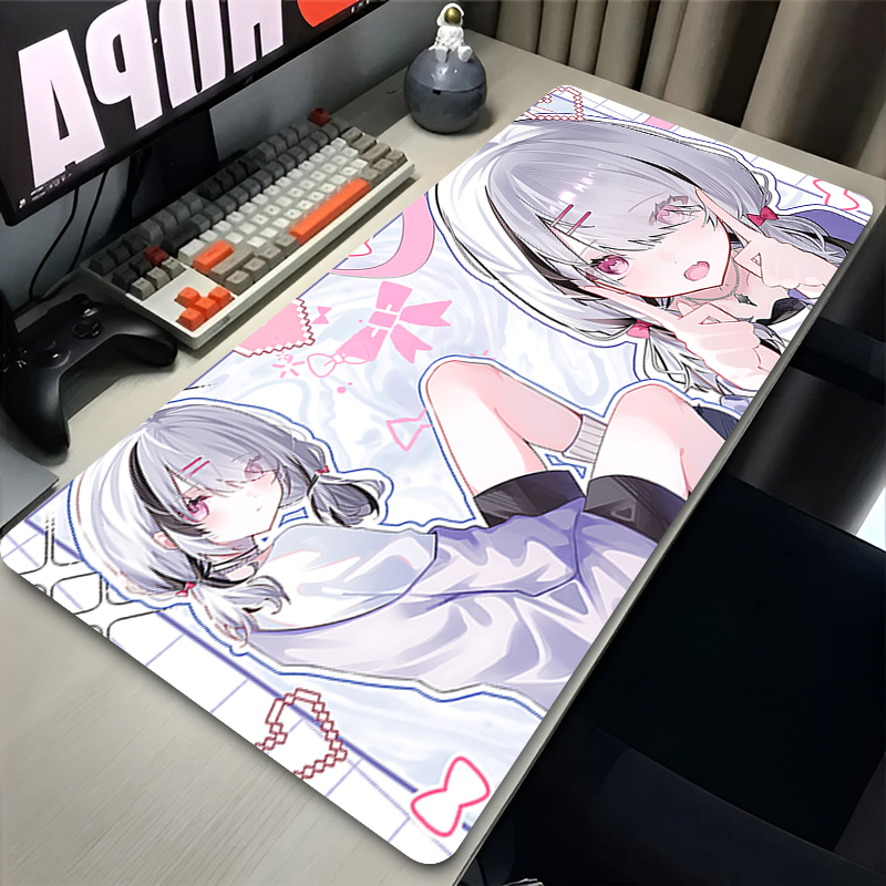 Large Cute Anime Girl Mouse Pa - Gaming Console Cabinet review and price