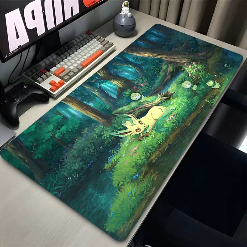 Mouse Pad Gamer P-pokemon Leaf - Gaming Console Cabinet review and price