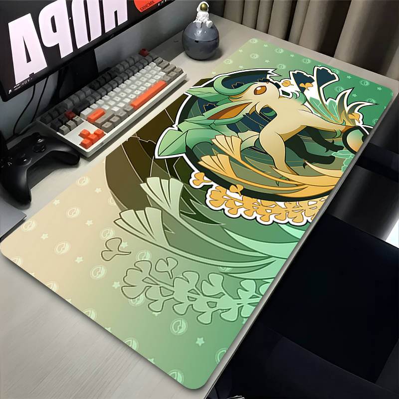 Mouse Pad Gamer P-pokemon Leaf - Gaming Console Cabinet review and price
