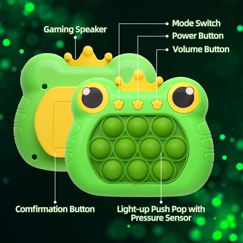 Upgraded Electronic Pop Push Q - Gaming Console Kids review and price