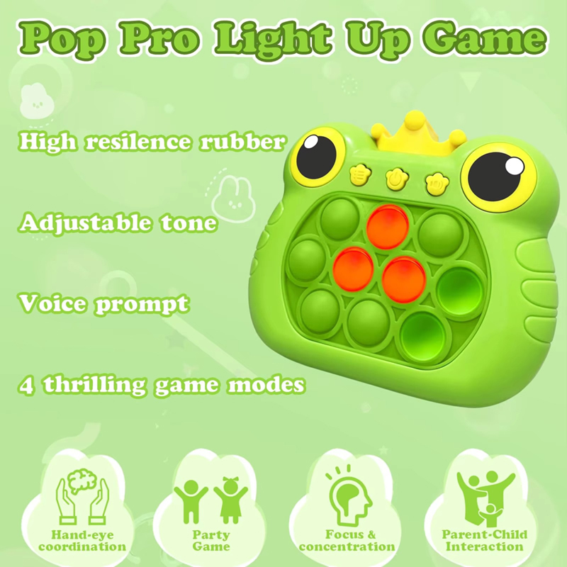 Upgraded Electronic Pop Push Q - Gaming Console Kids review and price