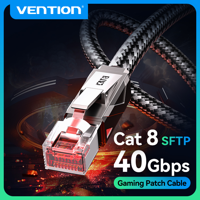 Vention Cat8 Ethernet Cable 40 - Gaming Console Cabinet review and price