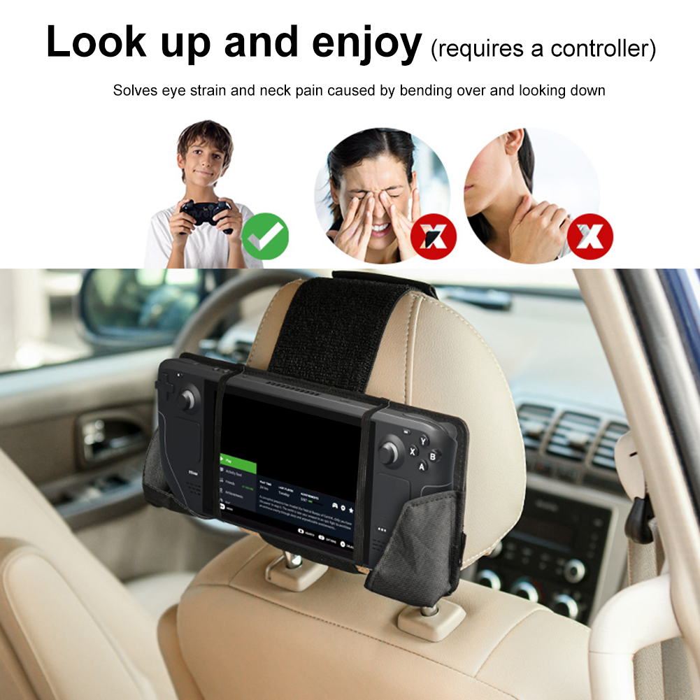 For Steam Deck Car Headrest Mo - Gaming Console In Car review and price