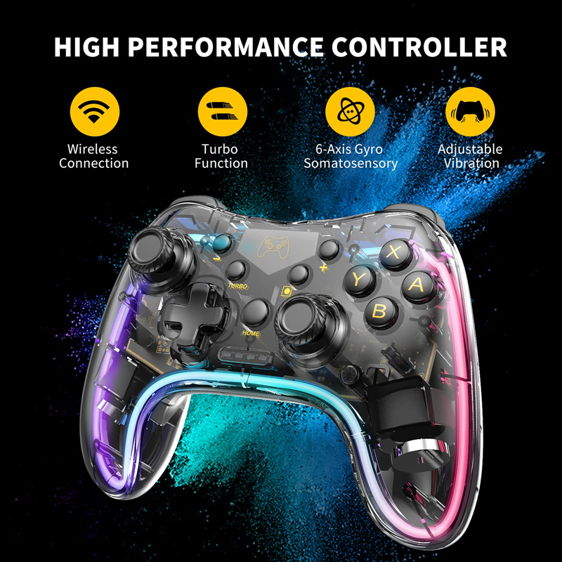 Wireless RGB Colorful console  - Gaming Console Bluetooth review and price