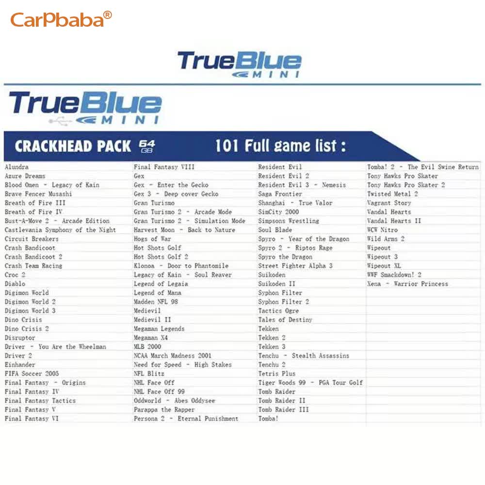 W3 For True Blue Mini CRACK PA - Gaming Console Driving review and price