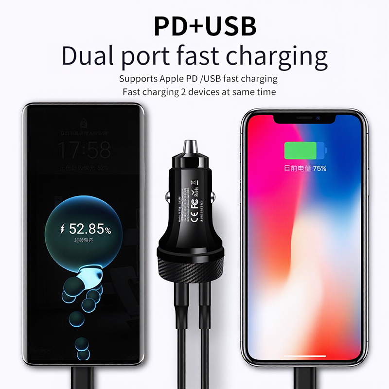 Type C 60W Fast Car Charger Du - Gaming Console In Car review and price