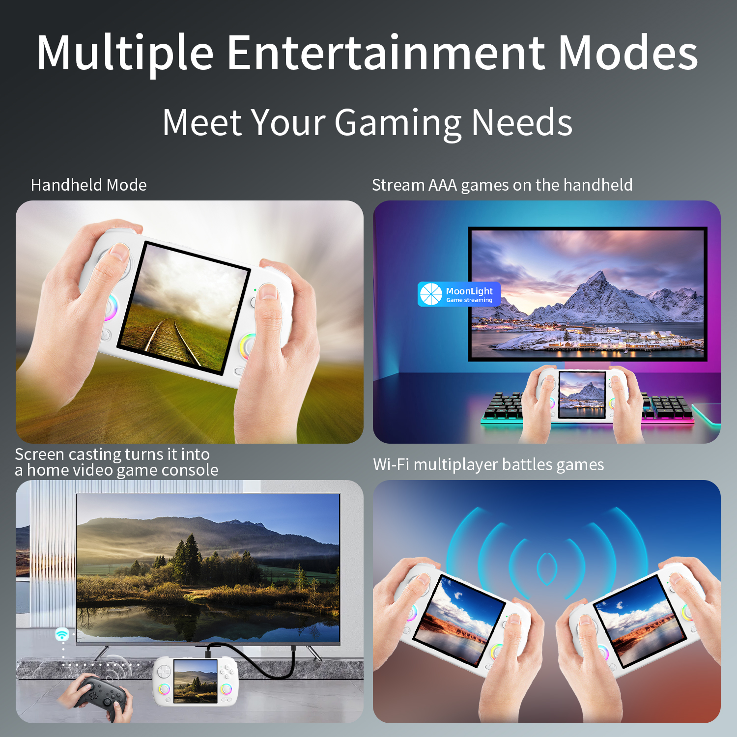 ANBERNIC RG CubeXX Handheld Ga - Gaming Console Bluetooth review and price