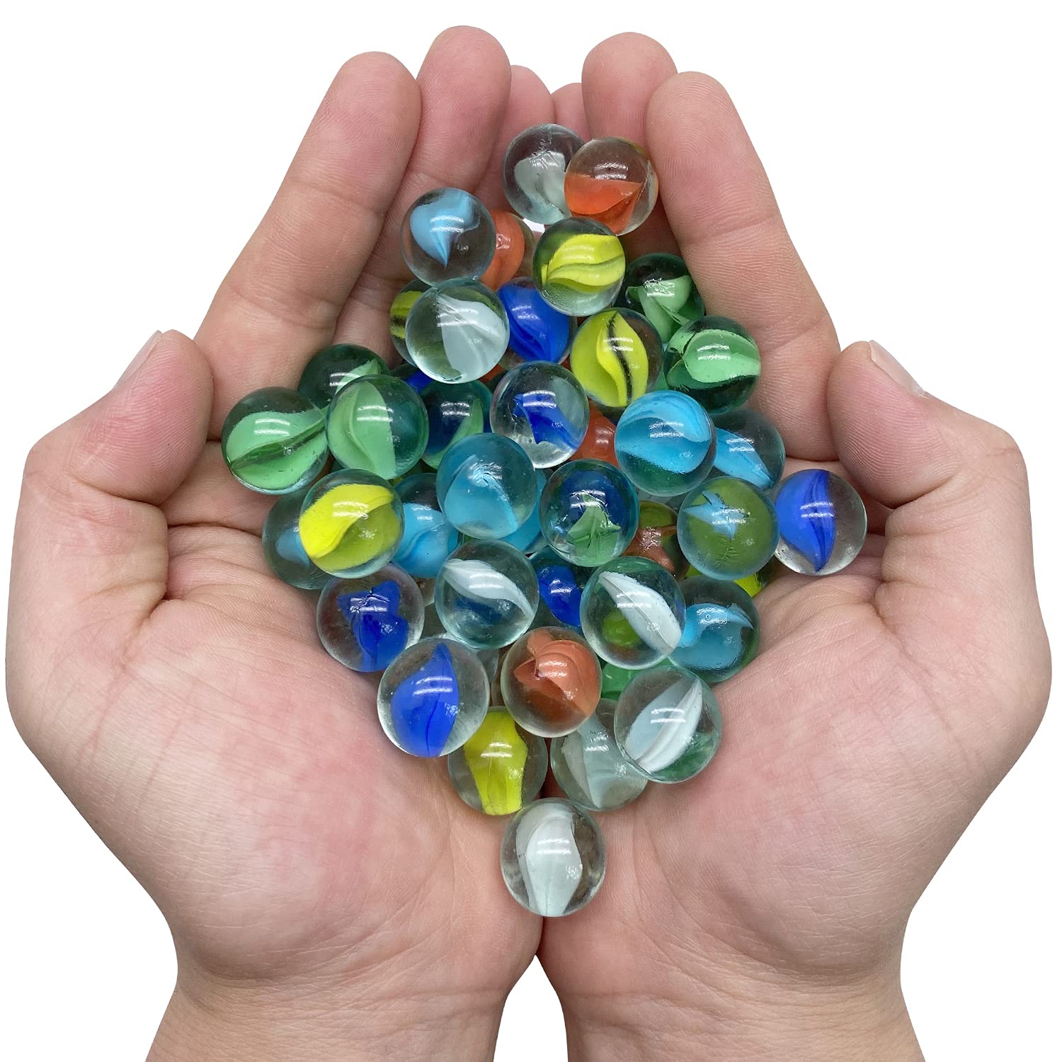 50/100/150pcs Glass Ball 14Mm  - Gaming Console Kids review and price