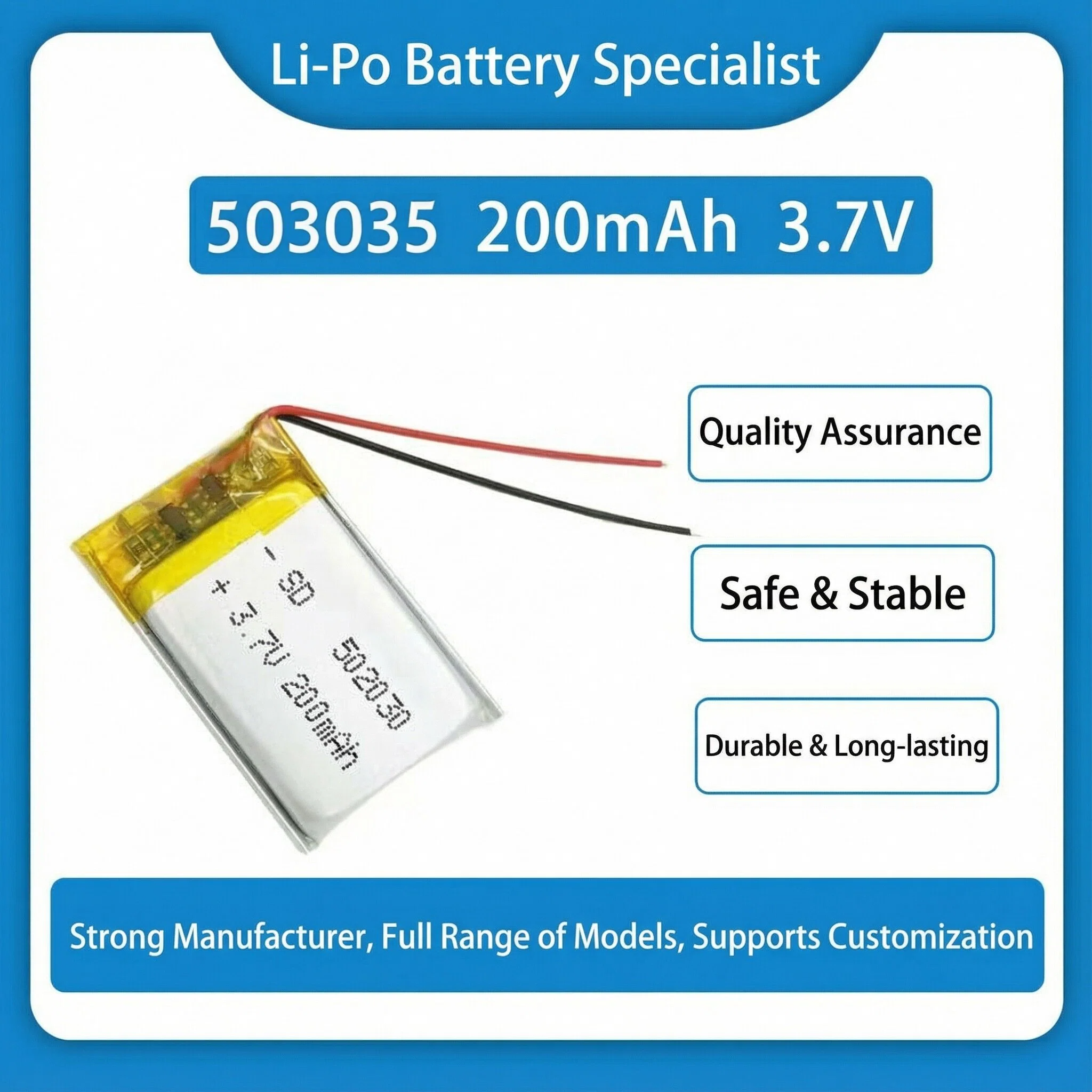 3.7V 500mAh 503035 Rechargeabl - Gaming Console In Car review and price