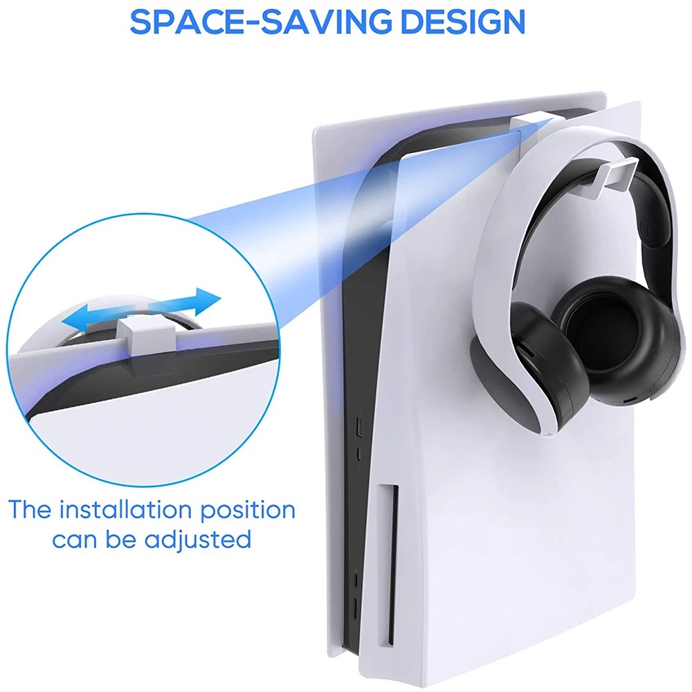 Headphone Stand Mount for PS5  - Gaming Console Stand review and price