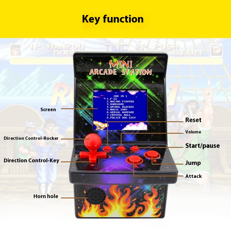 Mini Handheld Game Console Chi - Gaming Console Kids review and price