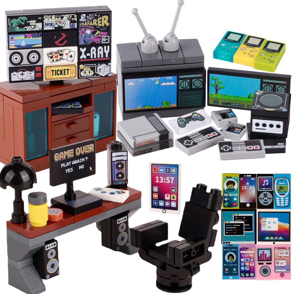 MOC Game Console Computer Mode - Gaming Console Kids review and price