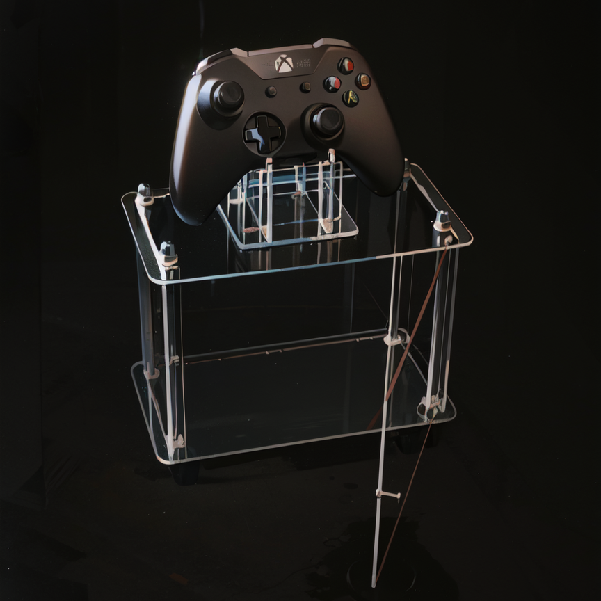 Acrylic Box Game Controller St - Gaming Console Cabinet review and price